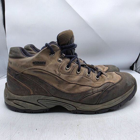 Cabelas Mens Size 10 B Brown Waterproof Leather Hiking Boots Outdoors Hiking - Picture 12 of 14